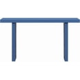 thumbnail image 5 of 60'' Farmhouse Entryway Table Rustic Long Console Table, Wood Modern Industrial Style Side Sofa Table for EntryWay, Hallway, Living Room, Foyer (Navy Blue), 5 of 9