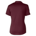 thumbnail image 3 of Women's-Cutter & Buck  Maroon Atlanta United FC Prospect Eco Textured Stretch Recycled Polo, 3 of 3