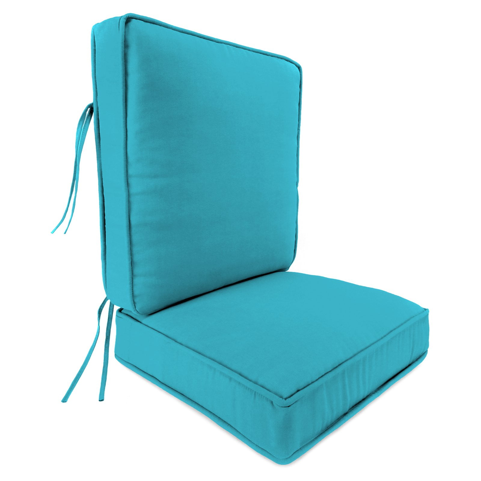 Jordan Manufacturing 24 x 22.5 in. Outdoor Boxed Cushion with Cording - Walmart.com - Walmart.com