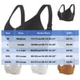 thumbnail image 2 of SDNall Seamless Bra for Women, Solid Color Sling Design with Removable Pads, Wirefree Everyday T-Shirt Bra for Comfort and Support, 2 of 4