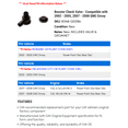 thumbnail image 2 of Booster Check Valve - Compatible with 2002 - 2005, 2007 - 2008 GMC Envoy 2003 2004, 2 of 2