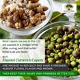 thumbnail image 4 of Frantoi Cutrera Gourmet Italian Capers in Sea Salt - Mediterranean Capers Non Pareil for Cooking and Garnishing, Imported from Italy 5.3 oz (150 g) - Pack of 4, 4 of 8
