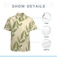thumbnail image 7 of High Quality Hawaiian Shirts for Men Short Sleeve Aloha Beach Shirt Floral Summer Casual Button Down Shirts Blouses BHNSXW, 7 of 7
