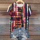 thumbnail image 5 of Tops de Ajuste Suelto para las Mujeres Nueva Manga Corta Cuello Redondo Suéter Caballo Casual Impreso Camiseta, Ligero Top de Verano, 5 of 5