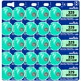 thumbnail image 1 of Murata 329 SR731SW Battery 1.55V Silver Oxide Watch Button Cell (25 Batteries), 1 of 5