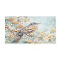 thumbnail image 2 of Haosy Watercolor Bird Flower Bathroom Rugs Non Slip Absorbent Soft Plush Quick Dry Bath Mat, 39"x20", 2 of 8