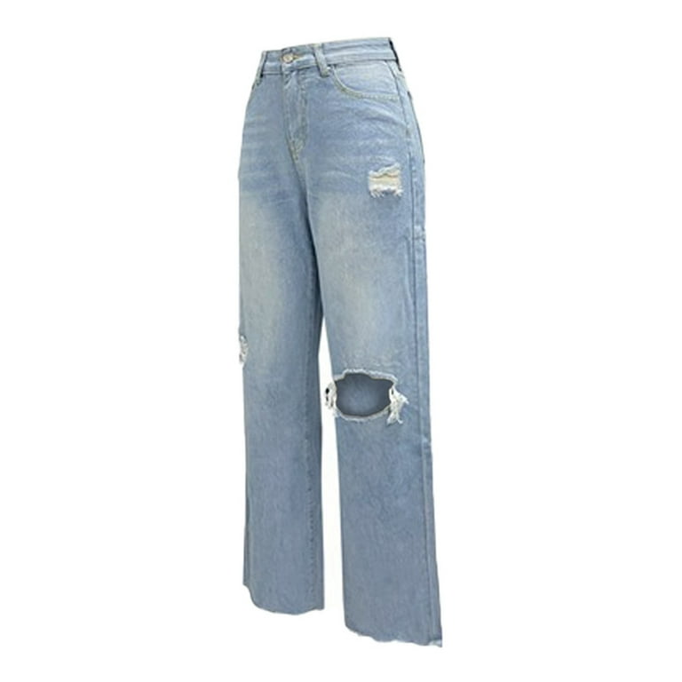 GHSOHS Jeans for Women Light Blue Womens Jeans Country GHSOHS Jeans for Women Light Blue Womens Jeans Country