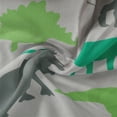 thumbnail image 6 of (2 pack) Mainstays 58" x 1.5 yard Lux Anti-pill Fleece Gray Dinos Fabric Precut, Gray, 6 of 7