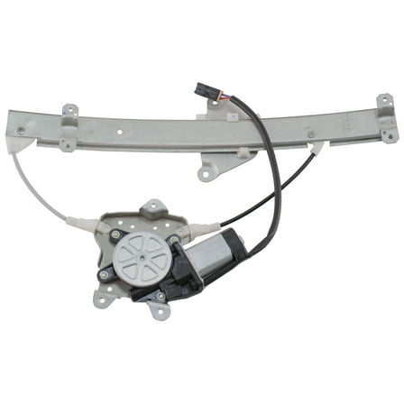 Window Regulator For 1989-1994 Nissan Maxima Rear, Right Passenger Power With Motor