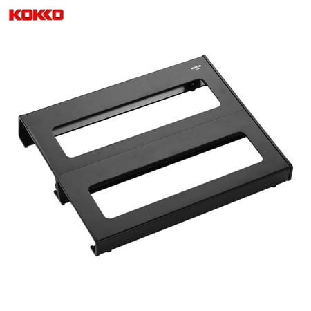 KOKKO KB-03 Portable Guitar Effect Pedal Board Pedalboard Aluminum Alloy with Carry Bag Pedals Mounting