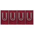 thumbnail image 3 of EidMubarakPrayerBlanket-LightweightPortableWaterproofPU-4Colors-4Pcs-HomeOfficeTravel(Red), 3 of 5