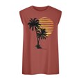 thumbnail image 4 of DPTALR Men Casual Printing Pullover Round Neck Sports Tank Tops Vest, 4 of 6