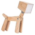 thumbnail image 3 of Modern Design Wooden Desk Lamp Led Animals Dog Lamp Dimmer Table Lamp Lighting For Kids Boys Living, 3 of 5