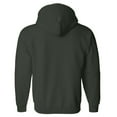 thumbnail image 4 of Gildan Heavy Blend  Adult Full Zip Hooded Sweatshirt Top, 4 of 5
