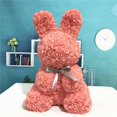 thumbnail image 2 of Rose Rabbit Immortal Flower Bunny Simulation Foam Valentine'S Day Party Decor Rose Bunny,No Gift Box, 2 of 5