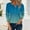 Blue, variant on Pxiakgy Hot Sale!! Women's Long Sleeve T Shirts Button Down V Neck Casual Tie Dye Tops Women's Button Long Sleeve T Shirt Round Neck Casual Tunic Top Blue L