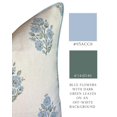 thumbnail image 2 of Funda de almohada Jillien Harbor The Camille Floral Soft Blue, 2 of 9