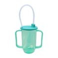 thumbnail image 2 of Vaso de alimentación convaleciente con pajita y tapa, biberón multiusos para el hogar, vaso para adultos, para sopa, enfermería y oficina., 2 of 10