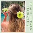 thumbnail image 2 of 36 Pack Flower Hair Clips Rose Hair Accessories for Women Sage Green  Bride Flower Claw Clip Side Hair Clip Hairpin Brooch Pin Headpiece for Girls Wedding, 2 of 14