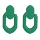 thumbnail image 1 of Pendientes de aleación nueva para mujer, aretes colgantes elegantes a la moda para mujer (verde), 1 of 1