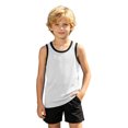 thumbnail image 2 of Toddler Kids Girls Boys Tank Tops Casual Sleeveless Summer Casual Tops Beach Holiday Sports Shirts Vest Casual Blouse 4-5 Years, 2 of 6