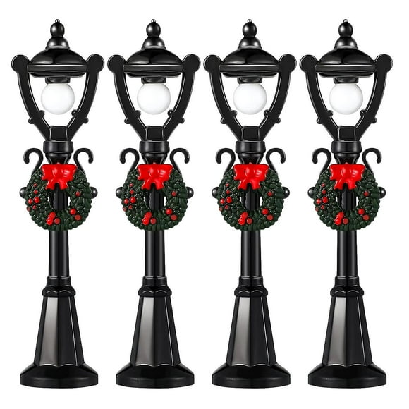 Christmas Mini Street Light Model Street Lights Decorative