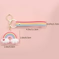 thumbnail image 2 of COSMOBETTY 2pcs Adorable Rainbow Cartoon Keychains Cute Keychain Ornaments For Bags And Keys Fun Present For Valentines, 2 of 8