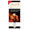 thumbnail image 3 of Lindt Excellence Caramelised Hazelnut Dark Chocolate Bar 100g, British Import (Pack of 3), 3 of 4
