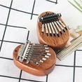 thumbnail image 7 of IGEED 8 Key Mini Kalimba Exquisite Finger Thumb Piano Marimba Musical Good Accessory,Portable Mini Size Finger Piano, Gift for Kids and Piano Beginners, 7 of 7