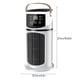 thumbnail image 5 of 7-Color LED USB Mist Fan, Portable Air Cooler Fan, 9-Speed Cooling & Humidifying Desk Fan for Home Office, 5 of 5