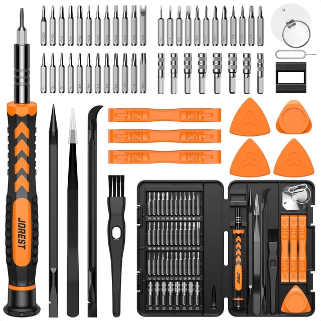 Juego de destornilladores Jorest Precision de 59 piezas con Torx T5, T6, T8