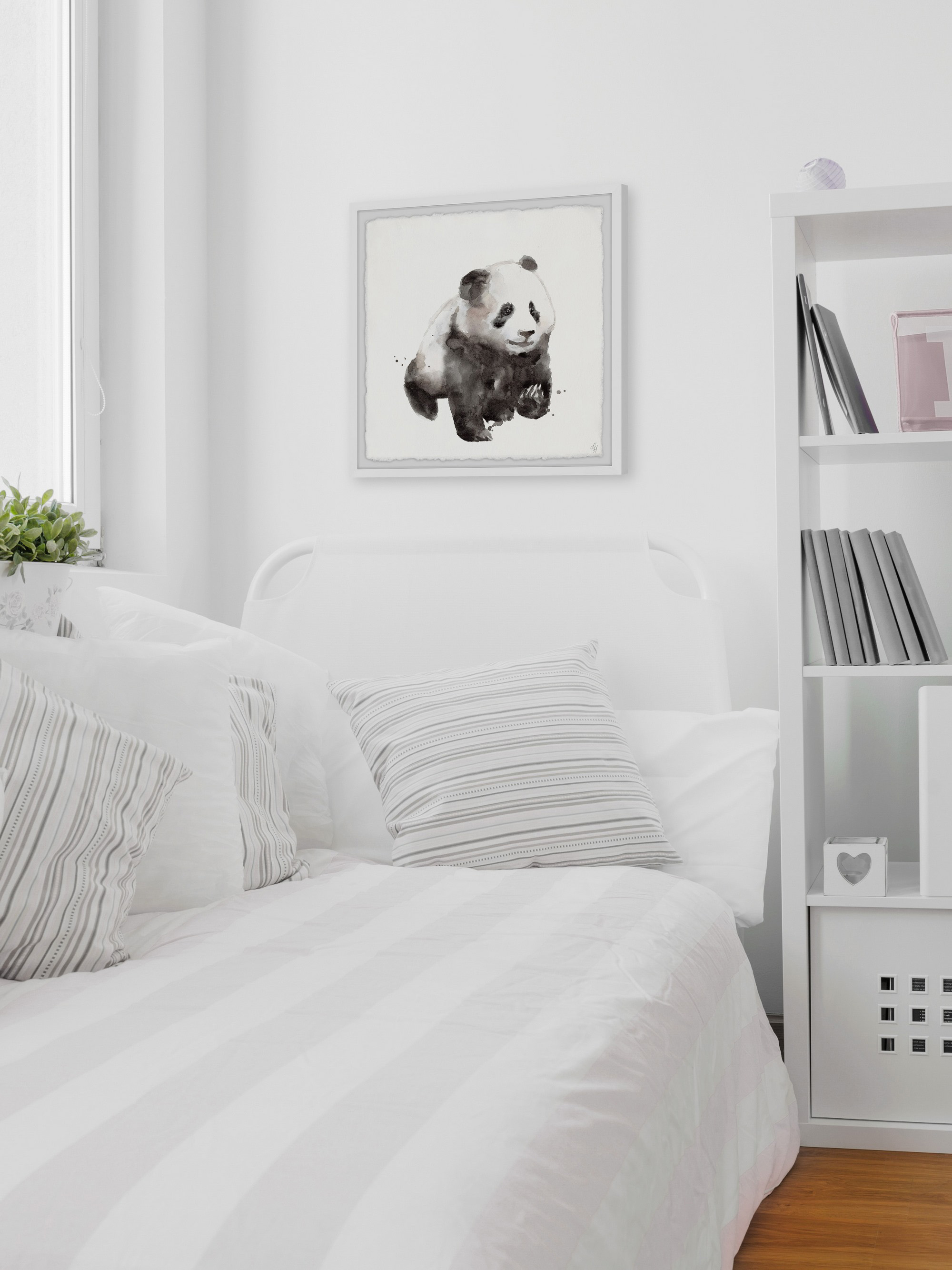 Marmont Hill Dreamy Panda Framed Wall Art
