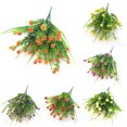 thumbnail image 2 of Coofit 2 Bunches Artificial Flower Lifelike Fake Plant Artificial Plant for Home, 2 of 3