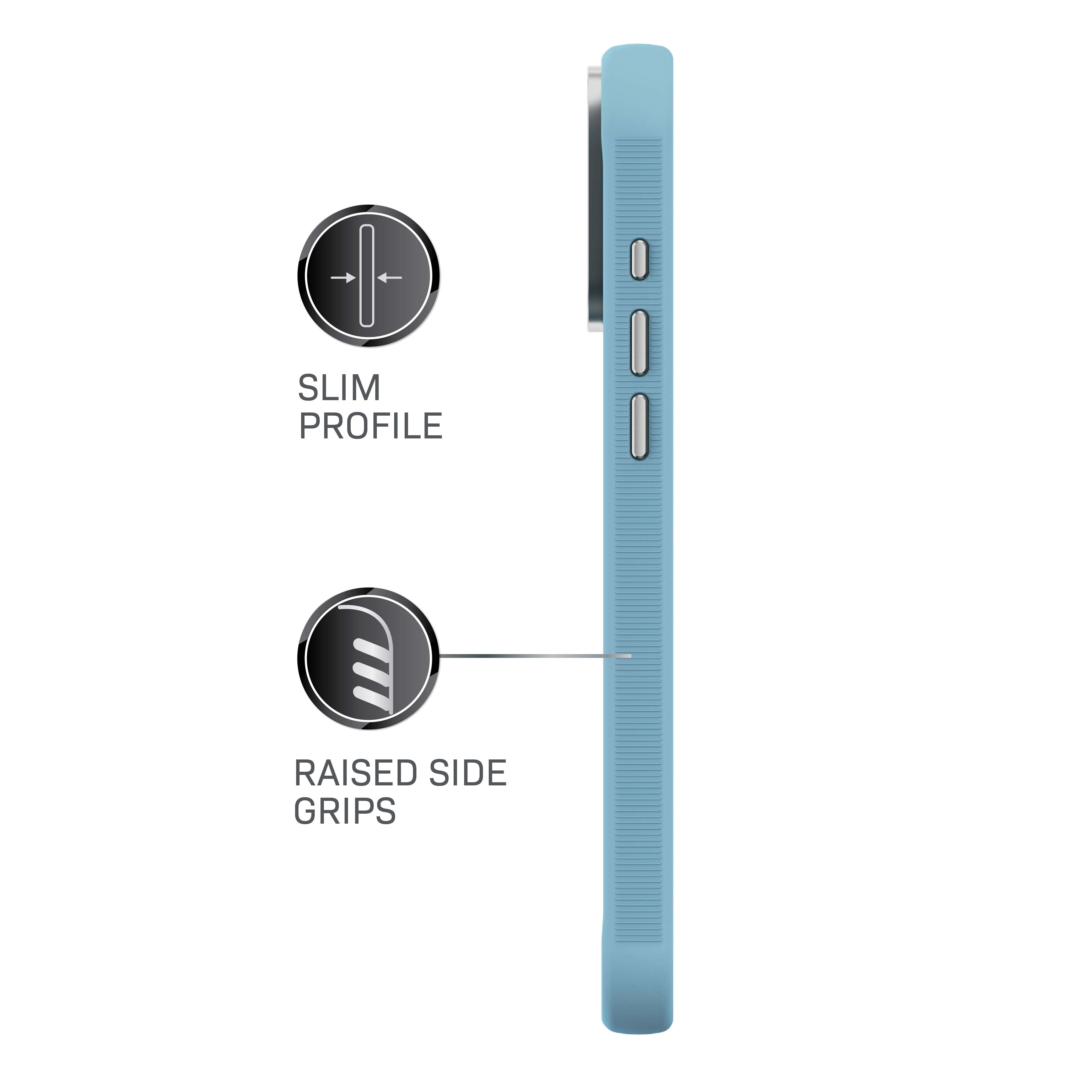 Body Glove Reflector Phone Case for iPhone 18 Pro Max / 17 Pro Max, MagSafe Compatible - Metallic Seafoam