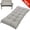 Gray, variant on Bxaolu Outdoor Bench Cushion, 39.5x19.7 Inch, Waterproof Bench Cushion for Outdoor/Indoor Furniture, Tufted Patio Bench Seat Cushion, Fade Resistant Outdoor Cushions for Porch Swing Couch