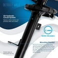 thumbnail image 5 of Detroit Axle - Front Quick Struts with Coil Spring Assembly Replacement for 2000 2001 2002 2003 2004 2005 Ford Focus Excludes SVT, 5 of 5