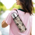 thumbnail image 6 of 20 Oz Paw Print Coffee Tumbler Double Wall Insulated Stainless Steel Water Bottle | Metal Reusable Thermoses Flask with Cup Cap | Leak & Sweat Proof with Anti-Dust Lid, 6 of 7