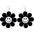thumbnail image 1 of Pendientes de flores de margarita YONGSHENG Acrílico cara sonriente, 1 of 3