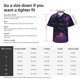thumbnail image 5 of Fotbe Galactic Wolf Stare Camisa Hawaiana para Hombre Unisex – Camisa Casual de Verano con Botones de Manga Corta de Algodón y Lino,3X-Large, 5 of 7