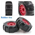 thumbnail image 3 of Yeacher RC Paddle Tires Off Road Snow Sand Paddle Tires 4pcs Replacement for 1/10 Short-Course, 3 of 8