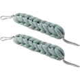 thumbnail image 1 of 2 Packs Long Stretch Back Sponge with Rope Handles Back Scrubber Bath Shower Mesh Sponge Exfoliating Body Scrub Stretch Braided Loofah for Men and Women (2 Green), 1 of 8