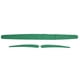 thumbnail image 3 of Embellecedor De Puerta Y Tablero De Instrumentos, Moldura Panel Puerta Y Tablero Interior De 4 Piezas, Reemplazo De Envoltura De Tablero Gamuza Suave para El Modelo 3 Y 2019 A 2023(Verde), 3 of 14
