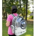 thumbnail image 7 of Expandable Cat Carrier Backpack, Backpack for Cats Kitten Small Puppy, Airline Approved Cat Bubble Backpack, Space Capsule Astronaut Carrier, 7 of 7
