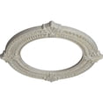 thumbnail image 3 of Ekena Millwork 13 1/8"OD x 8"ID x 5/8"P Benson Ceiling Medallion (Fits Canopies up to 8"), Hand-Painted Pot of Cream Crackle, 3 of 6