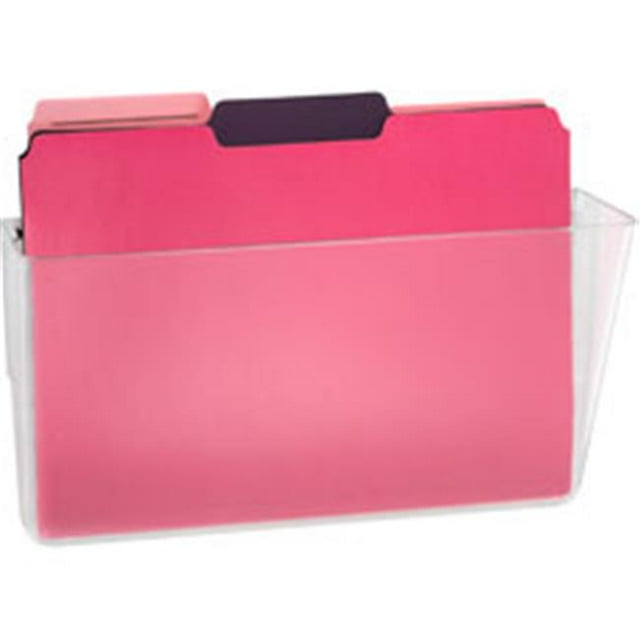 Officemate OIC21431CT Plastic Wall File, Smoke