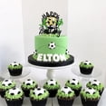 thumbnail image 3 of Fiesta de 50 cumpleaños de Cake Topper YCTHUNFISH Soccer, 3 of 7