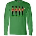 thumbnail image 3 of Inktastic Christmas Dabbing Tin Soldier Long Sleeve T-Shirt, 3 of 5