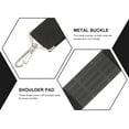 thumbnail image 4 of KAKOWELY 2pcs Padded Backpack Straps Violin Case Straps Instrument Case Strap Storage Backpack Straps,32.48"X1.77"X0.12", 4 of 5