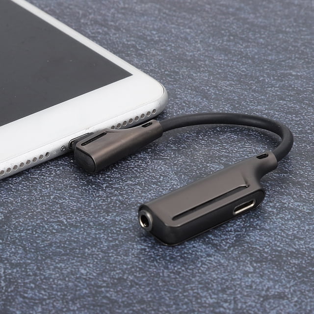 Adaptador de cargador de auriculares, 2 en 1 Adaptador de cargador de auriculares Adaptador de cargador de auriculares Diseño de clase mundial