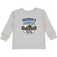 thumbnail image 3 of Inktastic Grandpa Football Buddy Boys or Girls Long Sleeve Toddler T-Shirt, 3 of 5